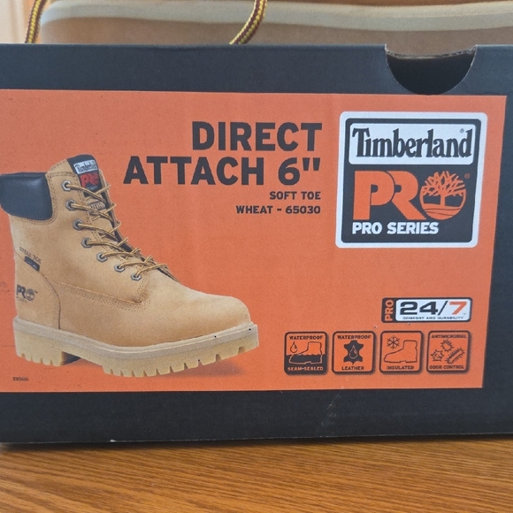 Timberland PRO Direct Attach 6" Soft Toe Work Boots - Picture 7 of 7